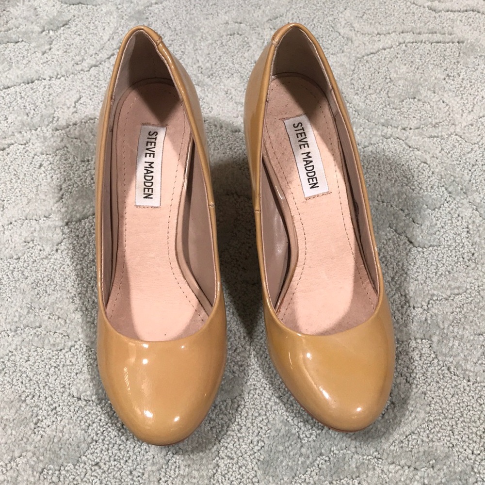Nude Steve Madden Heels